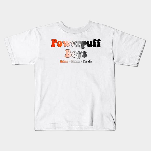 Powerpuff Boys Ombré Kids T-Shirt by cartershart